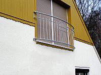 schmiedeeisernes Geländer