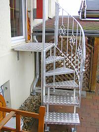 Ausgangstreppe zur Terrasse