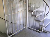 Treppe mit Steinbelag